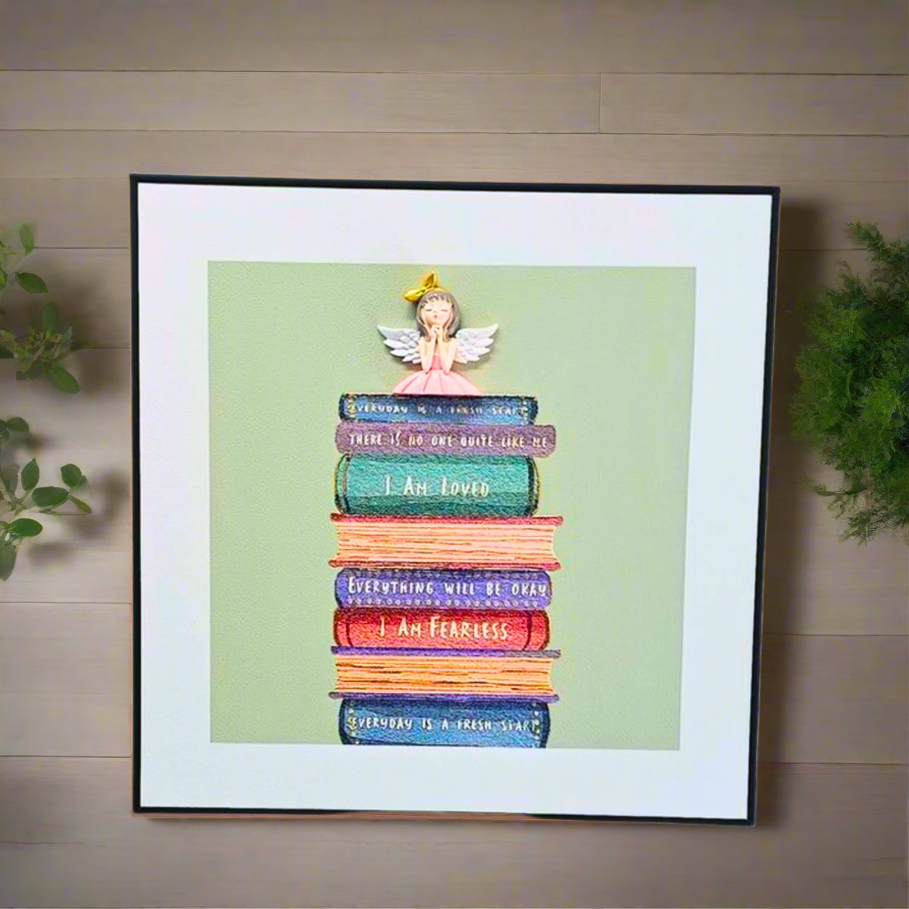 Motivating Angle 3D Art Frame