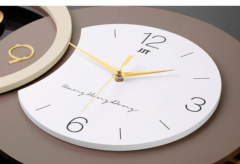 Big size Geometric Wall clock art