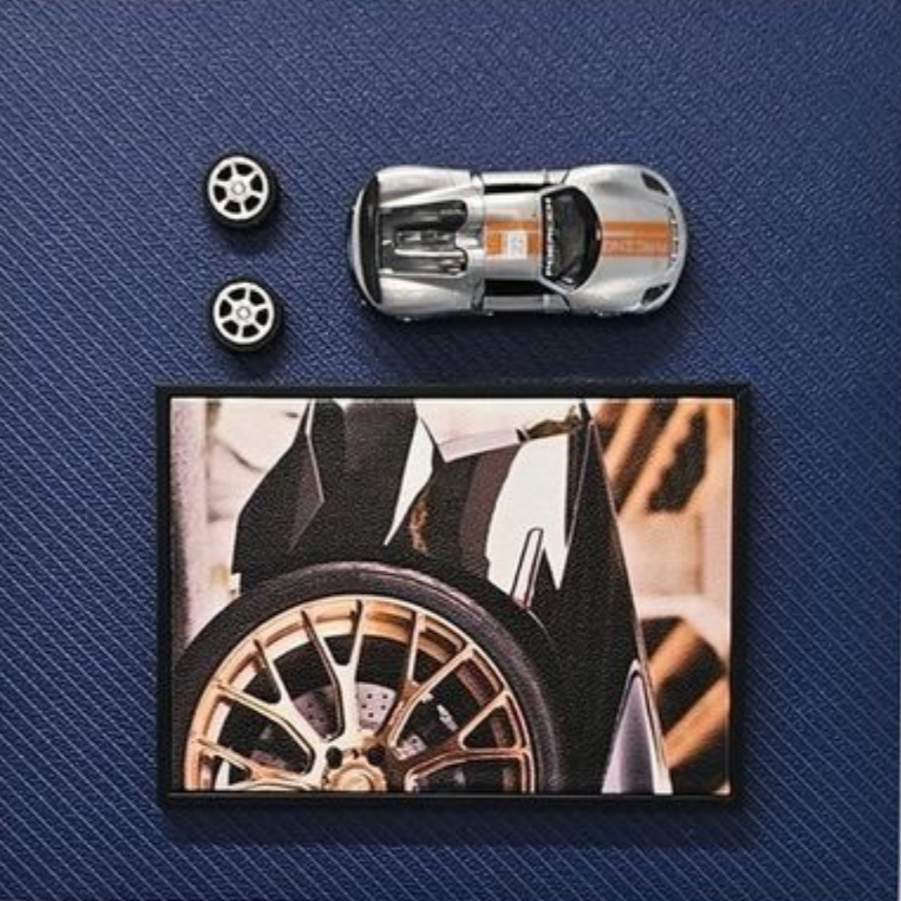Racing Car 3D Art Frame