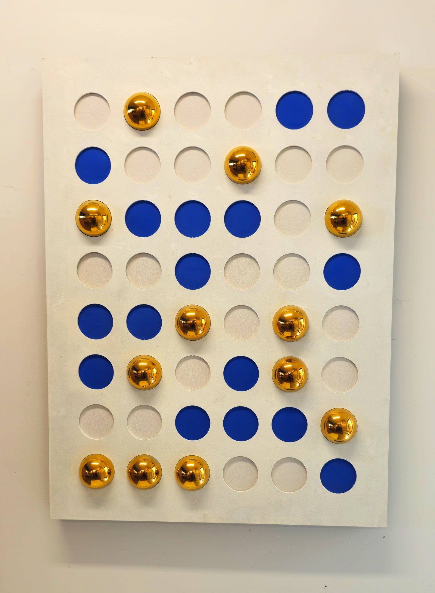 Unique Style Nordic 3D Art - Goden Balls Frame