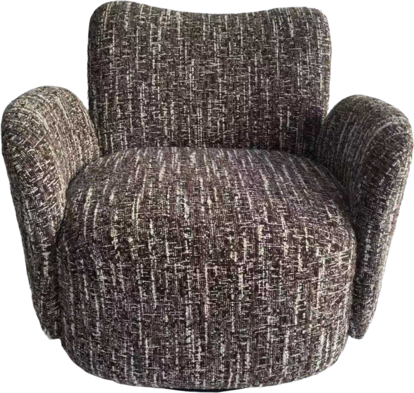 Cozy Modern Armchair with Textured Upholstery with different colors