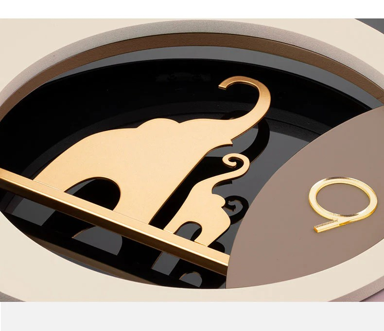 Big size Geometric Wall clock art