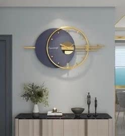 Big size Elegant Nordic Style Geometric Wall clock