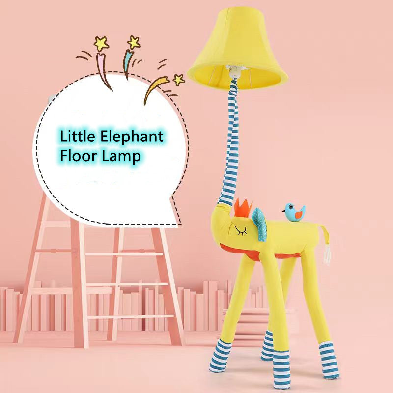 Enchanting Character LED Floor Lamp - Elephant
