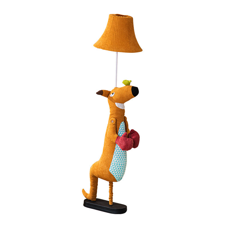 Enchanting Character LED Floor Lamp - Boxing Kangaroo