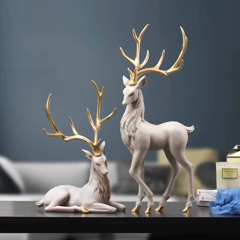Large size Luxury Elk Sculpture