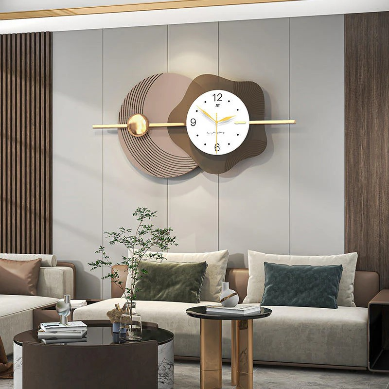 Big size Elegant Nordic Style Geometric Wall clock