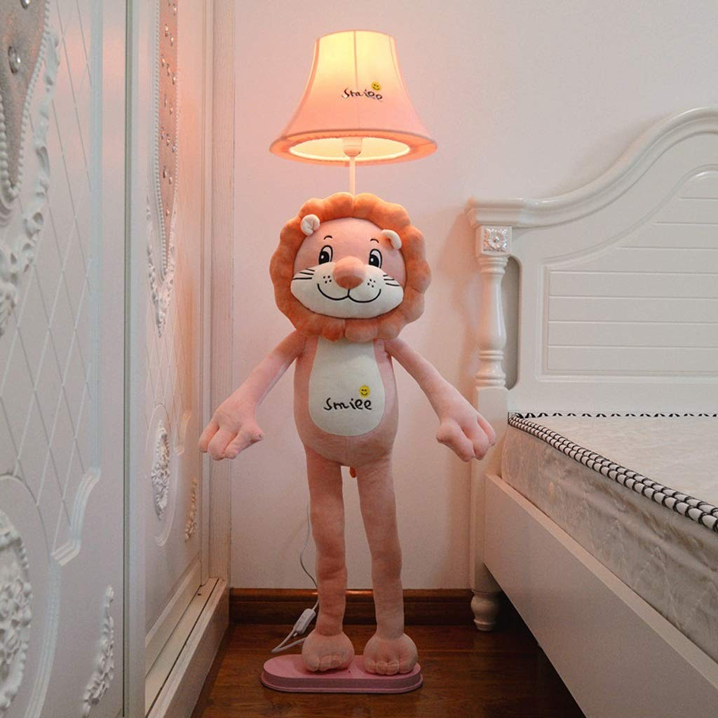 Enchanting Character LED Floor Lamp - Happy Lion
