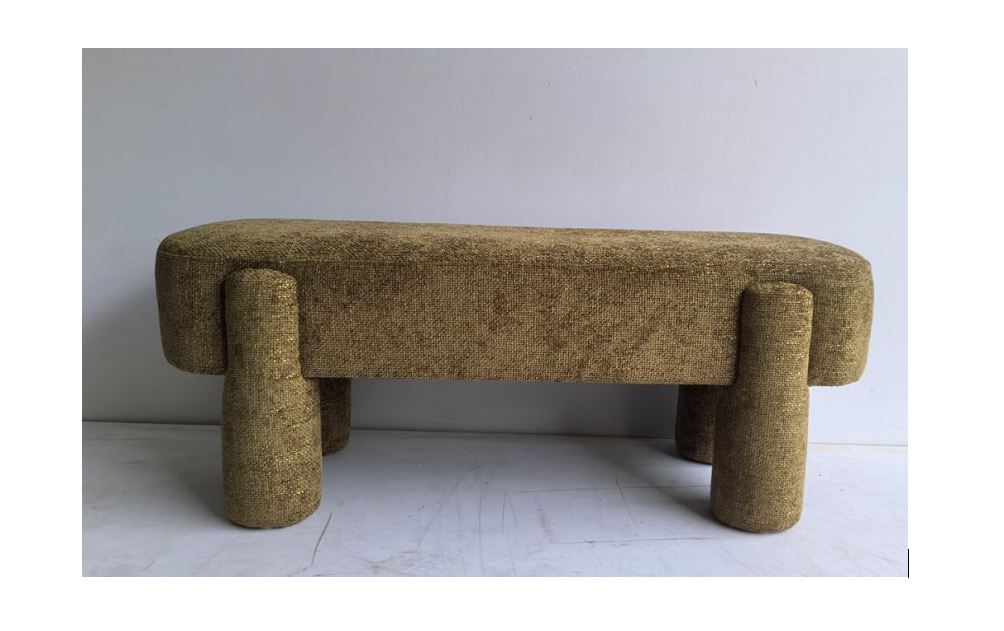 Modern bench with different color
