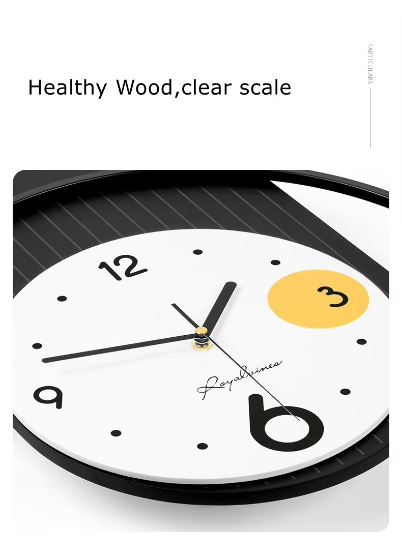 Nordic Style Geometric Wall clock