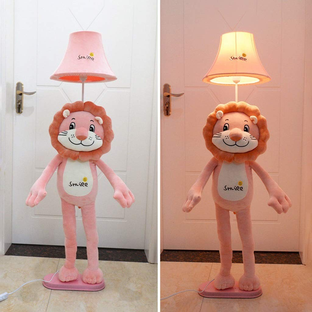 Enchanting Character LED Floor Lamp - Happy Lion