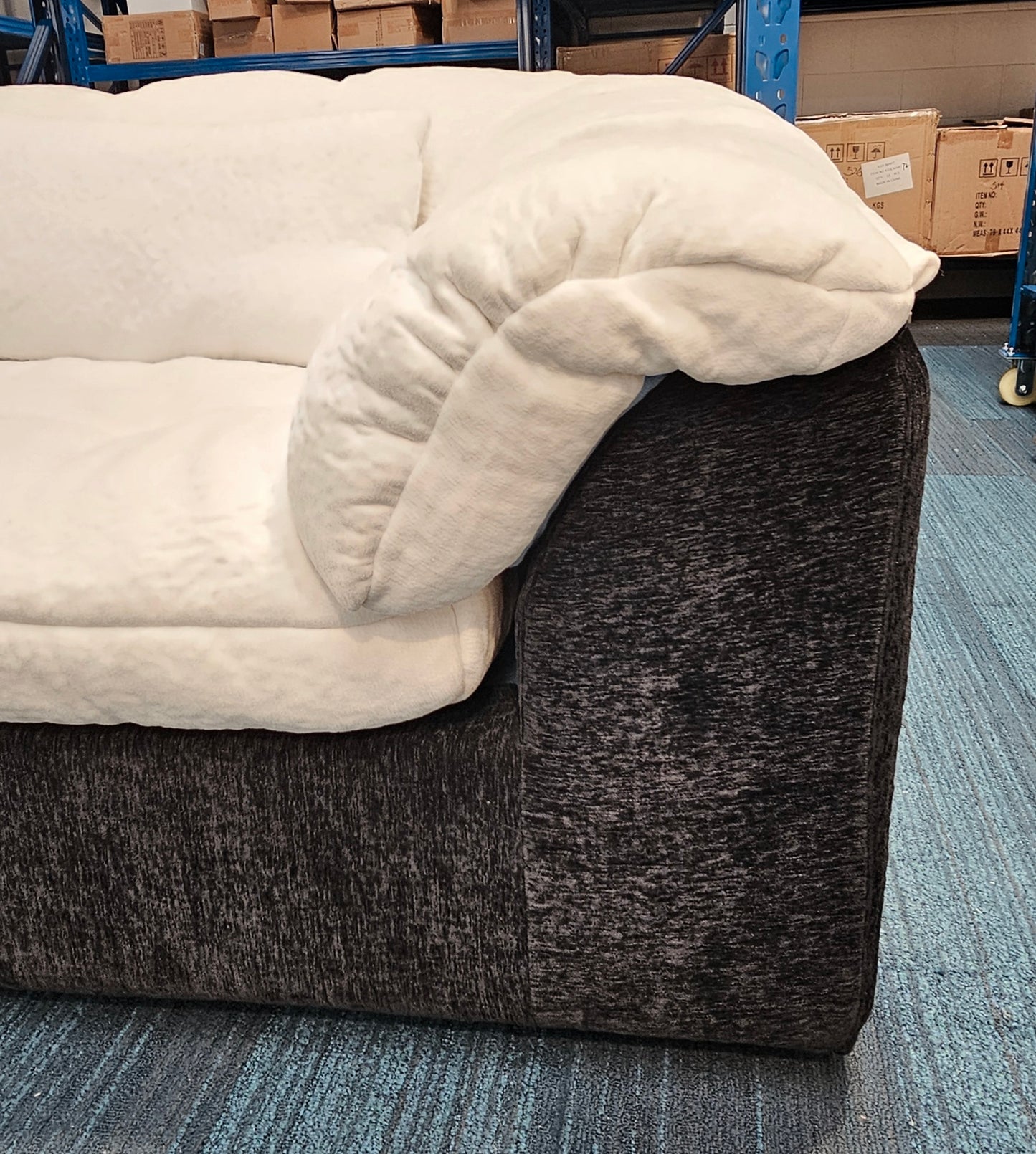 Black and White Sofa