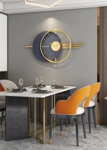 Big size Elegant Nordic Style Geometric Wall clock