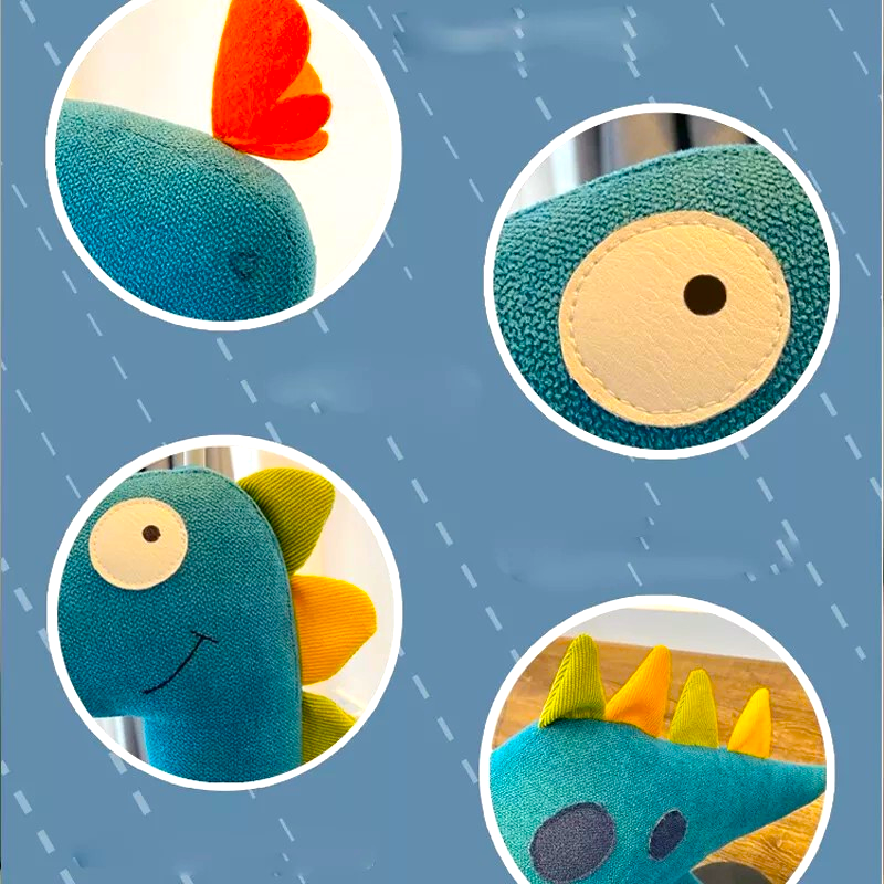 Enchanting Character LED Floor Lamp - Stylish Blue Dino