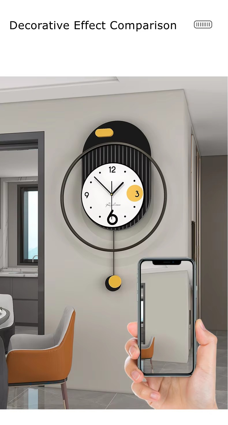 Nordic Style Geometric Wall clock