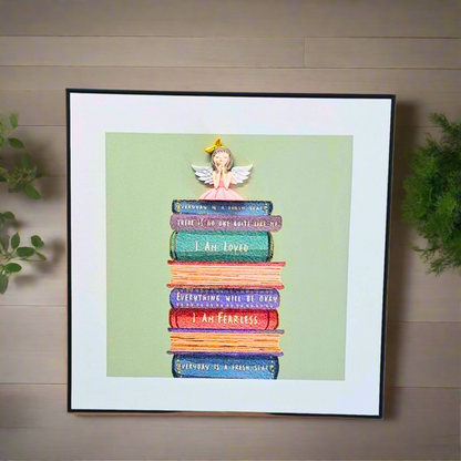 Motivating Angle 3D Art Frame