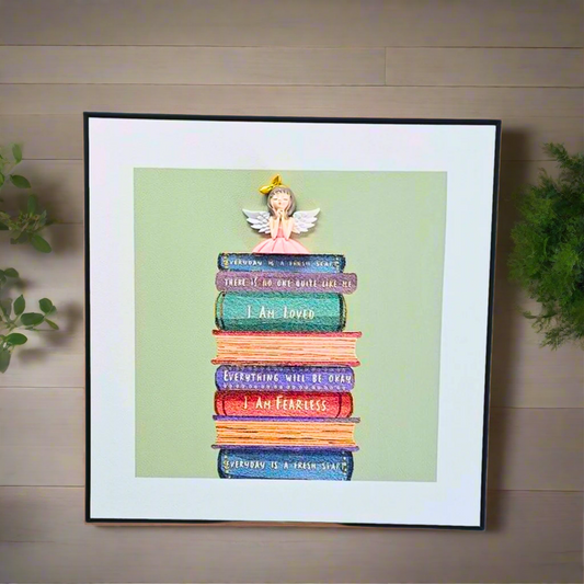 Motivating Angle 3D Art Frame