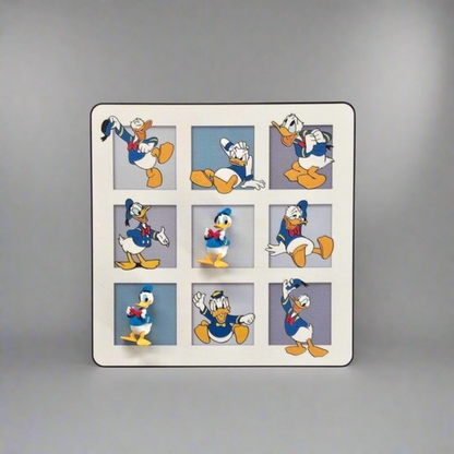 Quack-Quack 3D Donald Duck Art Frame