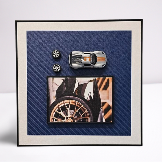 Racing Car 3D Art Frame