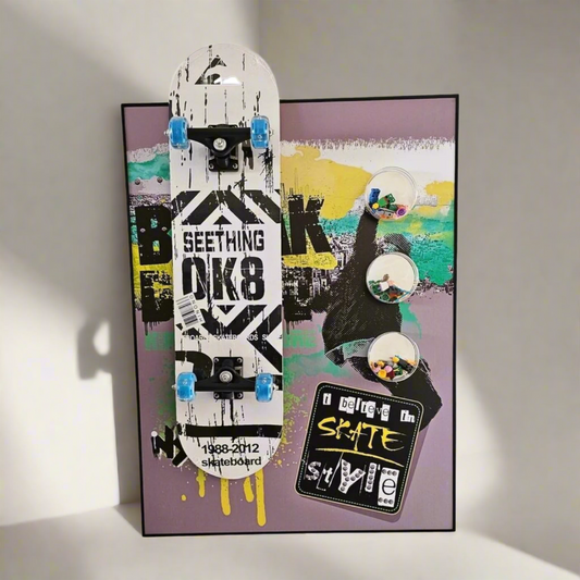 Unique Skateboard Art 3D art - Almost Sold