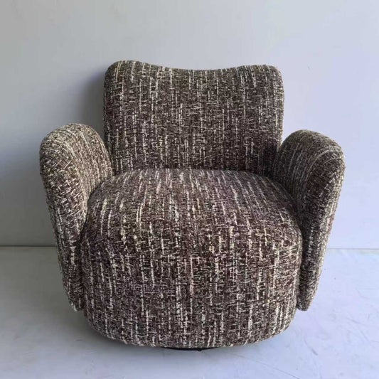 Cozy Modern Armchair with Textured Upholstery with different colors