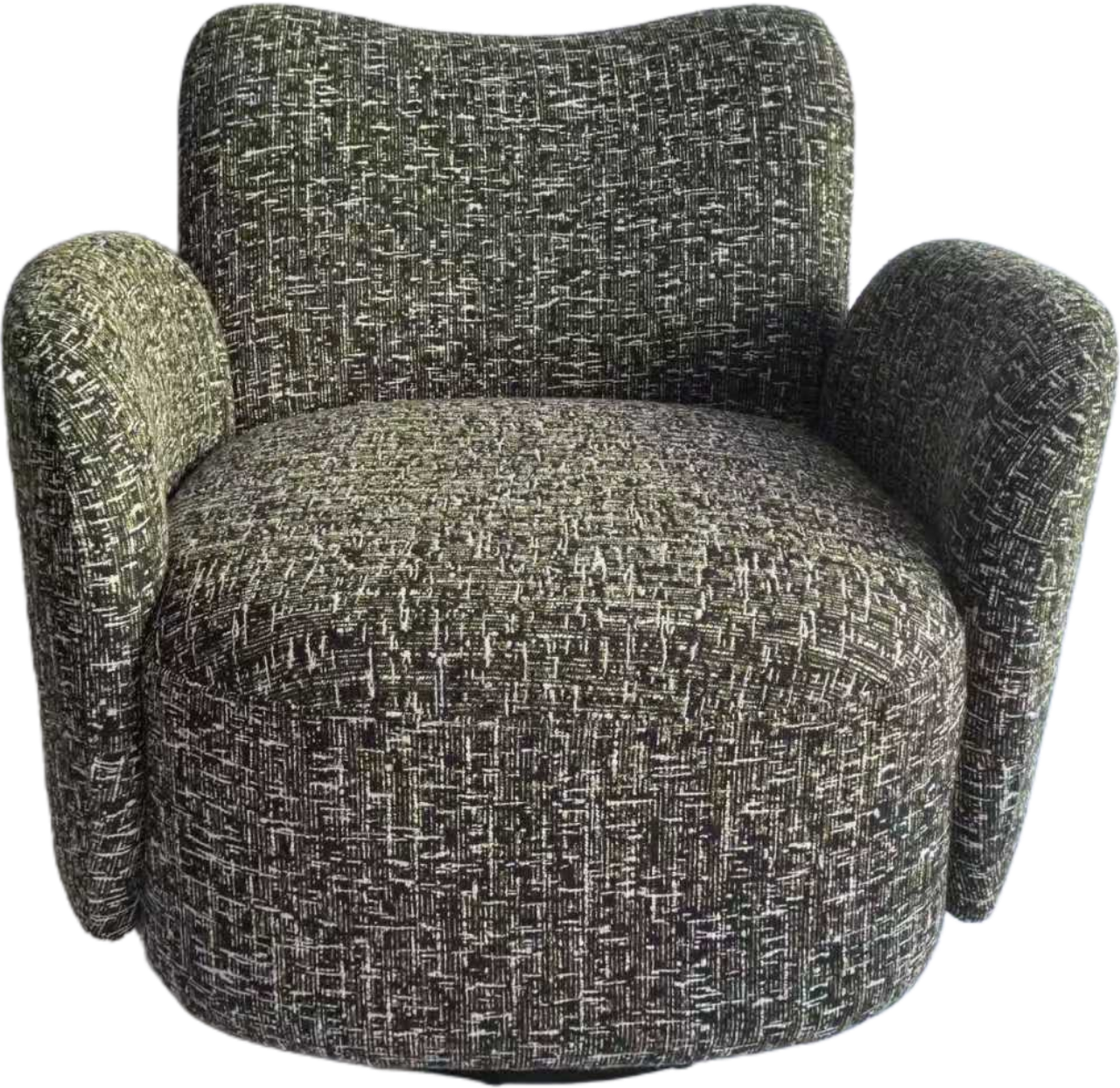 Cozy Modern Armchair with Textured Upholstery with different colors