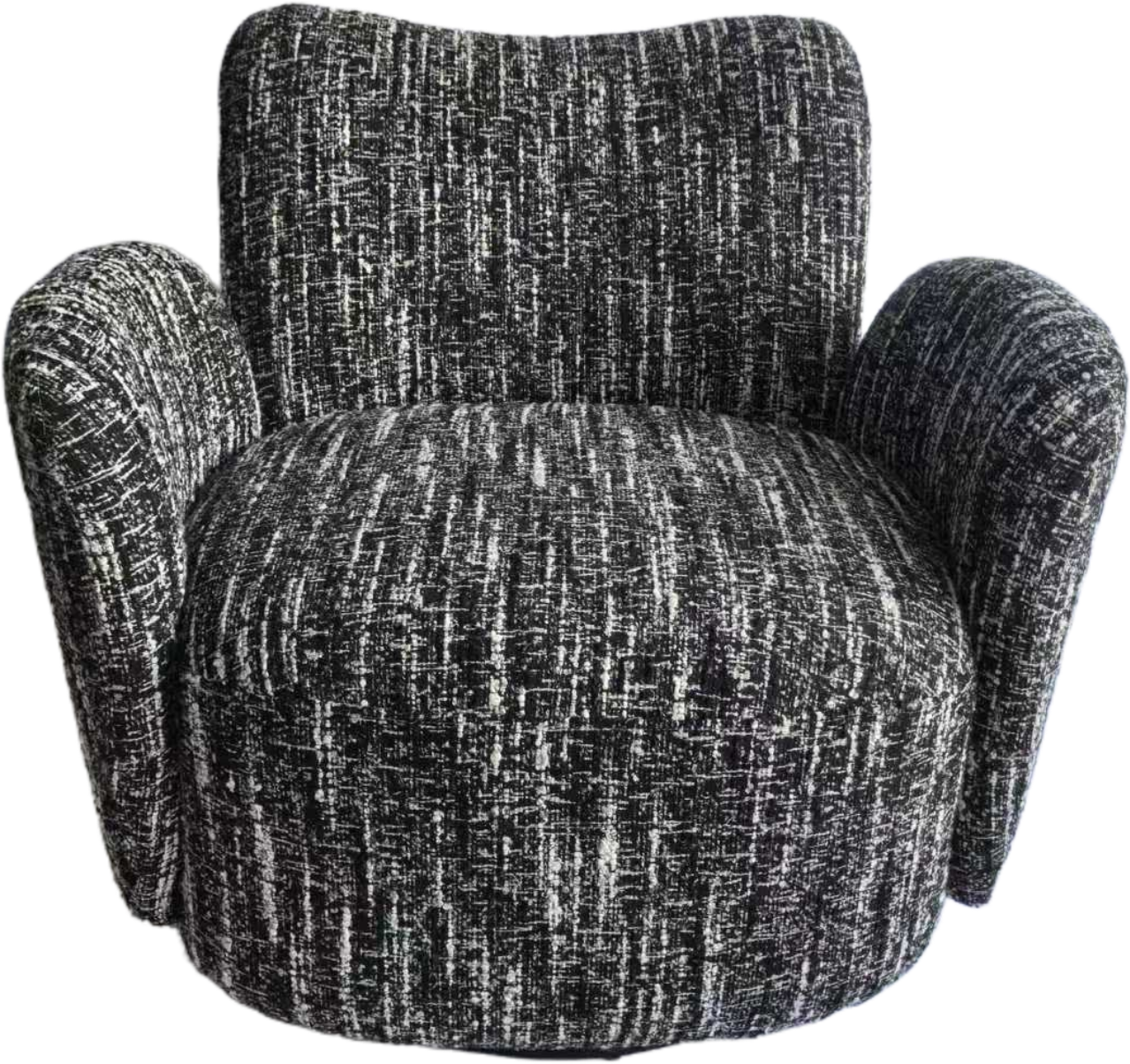 Cozy Modern Armchair with Textured Upholstery with different colors