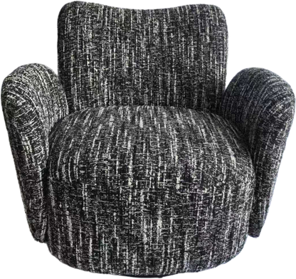 Cozy Modern Armchair with Textured Upholstery with different colors