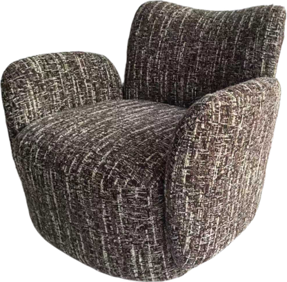 Cozy Modern Armchair with Textured Upholstery with different colors