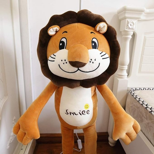 Enchanting Character LED Floor Lamp - Happy Lion