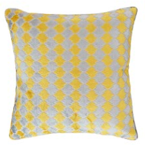 Throw Pillow with Geometric Pattern