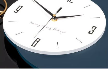 Geometric Wall clock art
