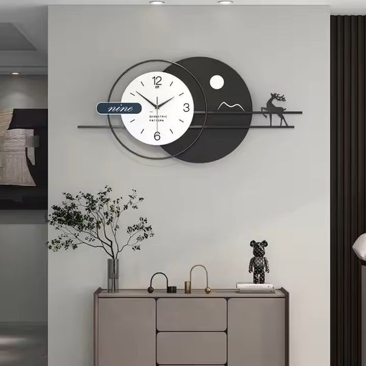 New design deer modern Nordic wall clock