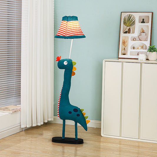 Enchanting Character LED Floor Lamp - Brother Blue Dino