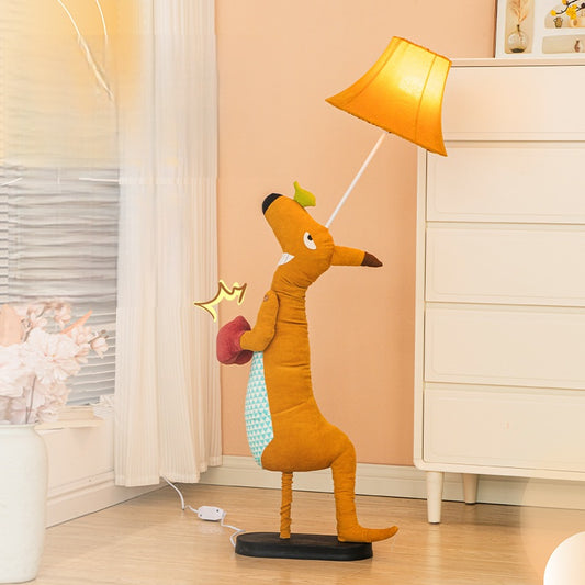 Enchanting Character LED Floor Lamp - Boxing Kangaroo