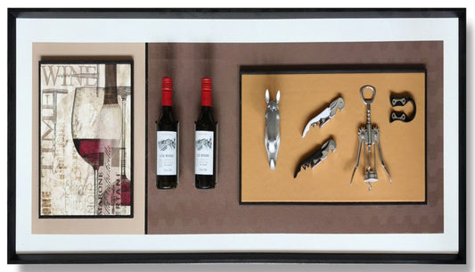 In demand - Exquisite 3D Wall Art - Wine Bottles & Openers