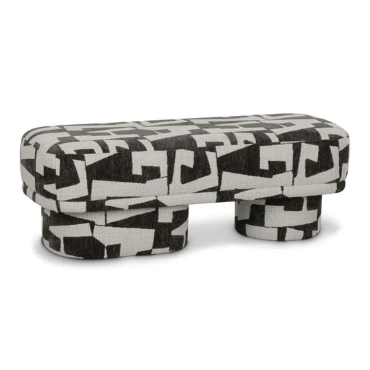 Black and White Bench