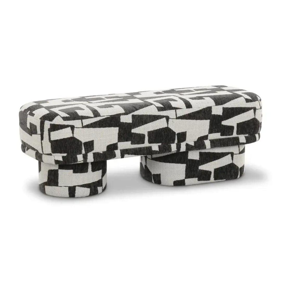 Black and White Bench