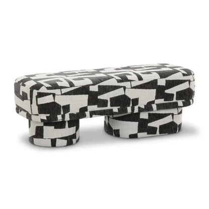 Black and White Bench
