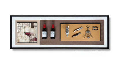 In demand - Exquisite 3D Wall Art - Wine Bottles & Openers
