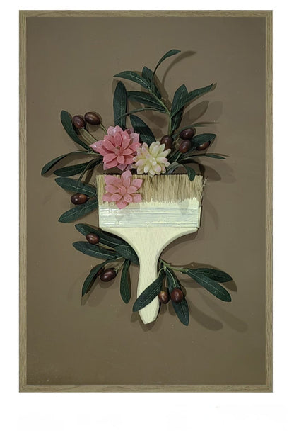Eye-Catching 3D Frame - Paint Brush Art 3 designs available
