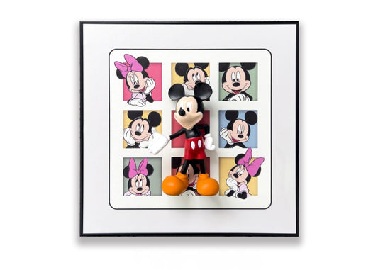 Eye-Catching Mickey Mouse 3D Art Frame (selling fast)