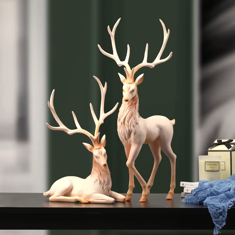 Large size Luxury Elk Sculpture