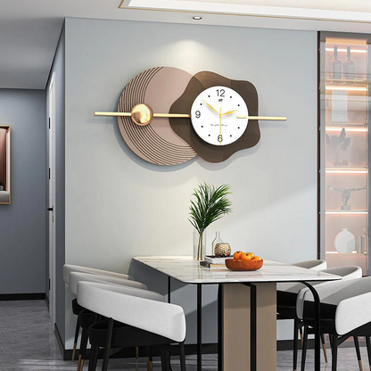 Big size Elegant Nordic Style Geometric Wall clock