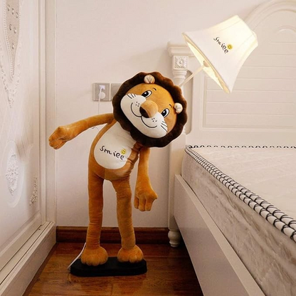 Enchanting Character LED Floor Lamp - Happy Lion