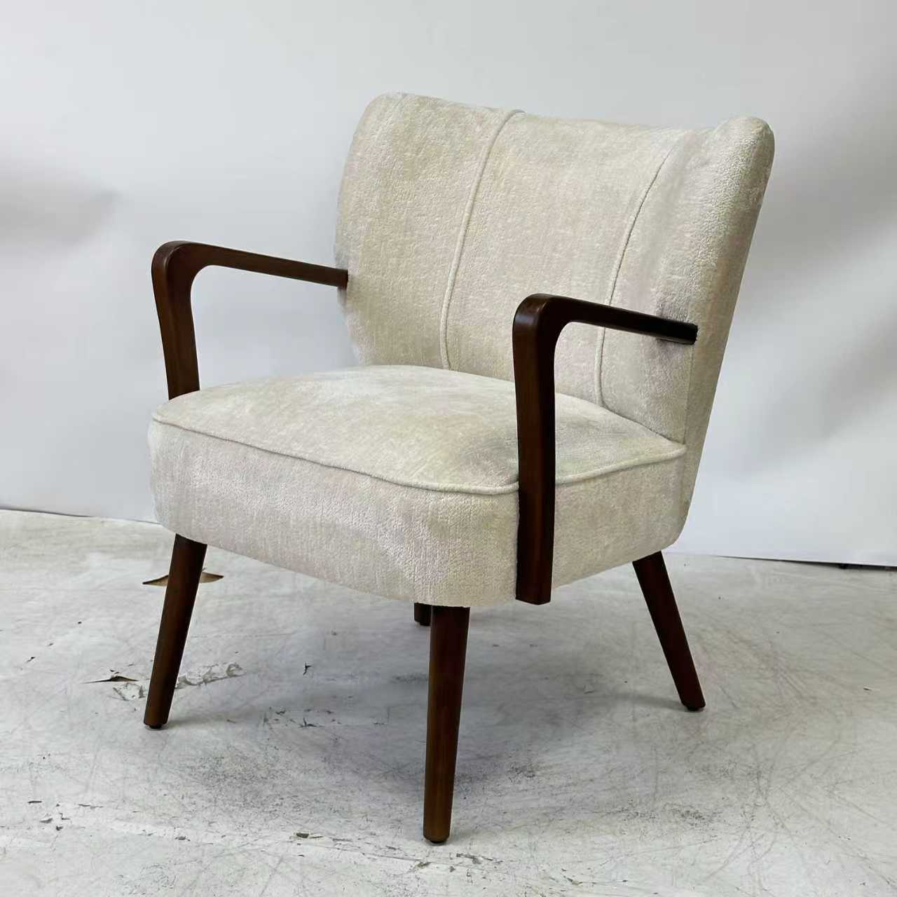 Elegant Mid-Century Modern Accent Chair in different colors