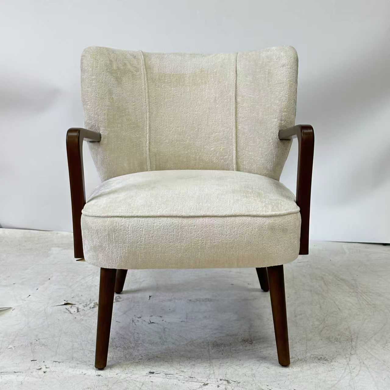 Elegant Mid-Century Modern Accent Chair in different colors