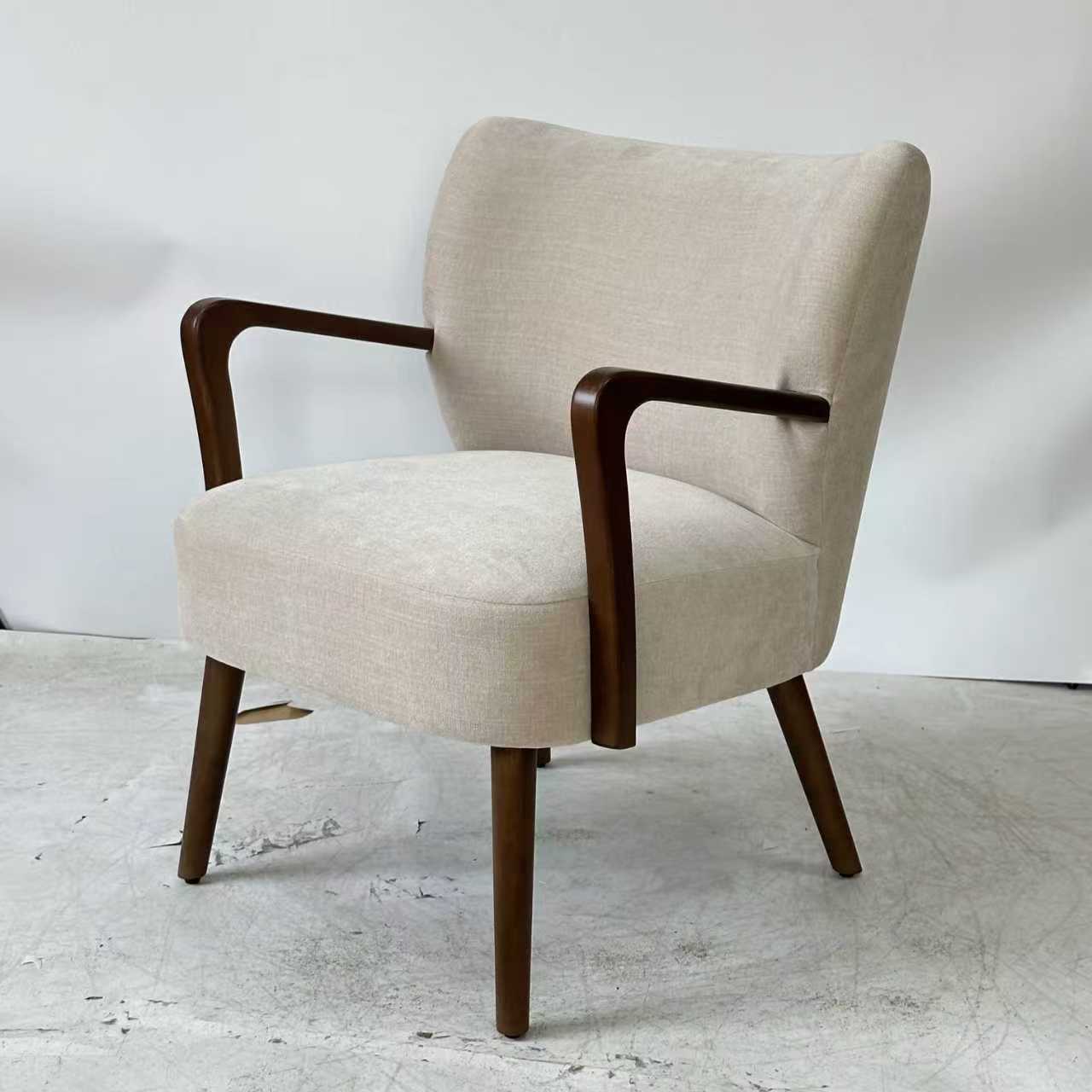 Elegant Mid-Century Modern Accent Chair in different colors