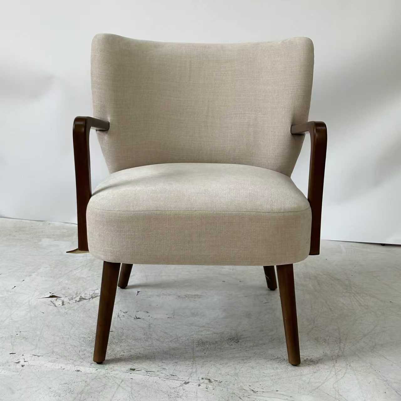 Elegant Mid-Century Modern Accent Chair in different colors