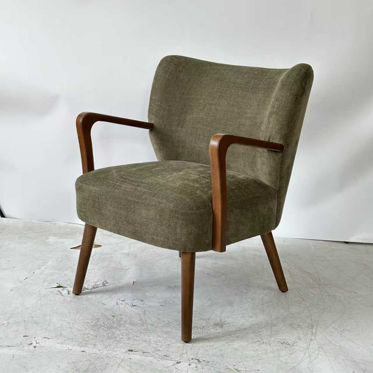 Elegant Mid-Century Modern Accent Chair in different colors